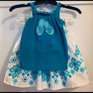 Gymboree Skirt and Top
